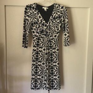 Black and White Dress